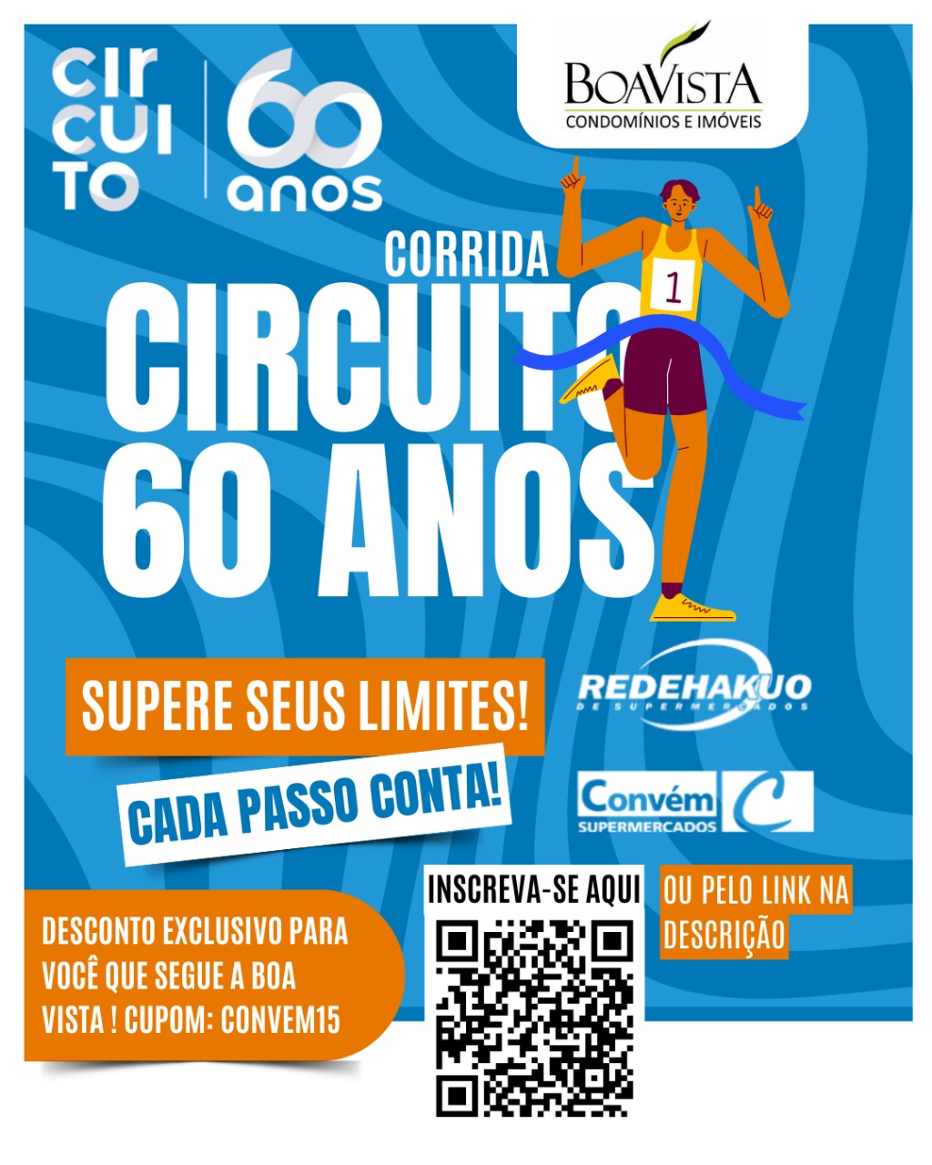 QR Code Corrida Hakuo Boa Vista